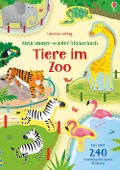 Cover-Bild zum Titel 'Mein Immer-wieder-Stickerbuch: Tiere im Zoo' von 'Holly Bathie'