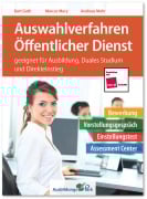 Cover-Bild zum Titel 'Auswahlverfahren Öffentlicher Dienst' von 'Kurt Guth, Marcus Mery, Andreas Mohr'