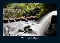 Cover-Bild zum Titel 'Wasserfälle 2027 Fotokalender DIN A5' von 'Tobias Schmitt, Kevin Heber'