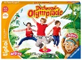 Cover-Bild zum Titel 'Ravensburger tiptoi® ACTIVE Spiel 00129, Dschungel-Olympiade, Bewegungsspiel ab 4 Jahre für 1-6 Spieler' von 'Kai Haferkamp'