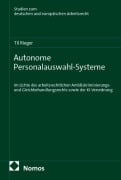 Cover-Bild zum Titel 'Autonome Personalauswahl-Systeme' von 'Til Rieger'