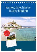 Cover-Bild zum Titel 'Tischplaner 2027 - Samos. Griechische Inselschönheit (A5 Tischkalender zum Aufstellen) CALVENDO' von 'Hanna Wagner'