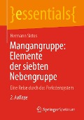 Cover-Bild zum Titel 'Mangangruppe: Elemente der siebten Nebengruppe' von 'Hermann Sicius'