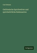 Cover-Bild zum Titel 'Ostfriesische Sprichwörter und sprichwörtliche Redensarten' von 'Carl Dirksen'