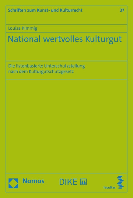 National wertvolles Kulturgut - Louisa Kimmig