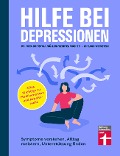 Cover-Bild zum Titel 'Hilfe bei Depressionen' von 'Jana Christina Müller-Flechtenmacher, Mirjam Weinstein-Riechmann, Alexander Bredereck'