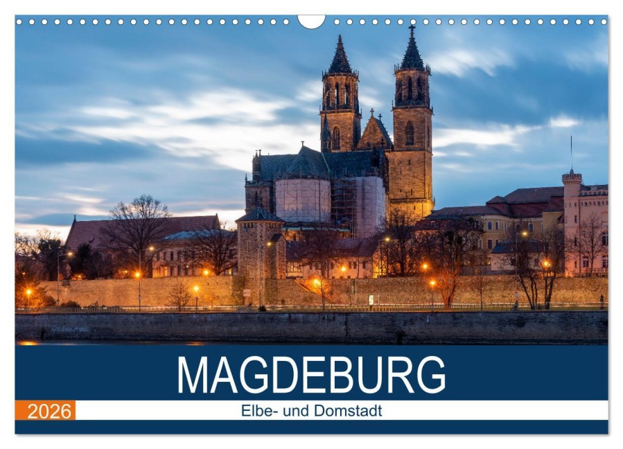 Magdeburg (Wandkalender 2026 DIN A3 quer), CALVENDO Monatskalender - Stephan Schulz