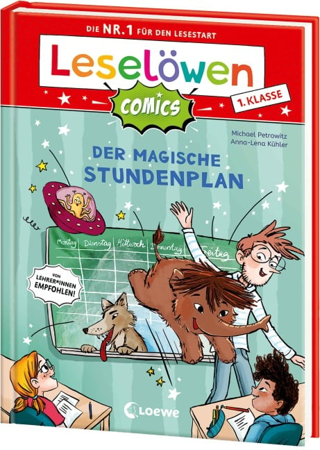 Leselöwen Comics 1. Klasse - Der magische Stundenplan - Michael Petrowitz