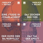 Cover-Bild zum Titel 'Sherlock Holmes ¿ Die Romane' von 'Arthur Conan Doyle'