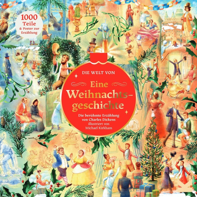 Die Welt von "Eine Weihnachtsgeschichte" - 1000 Teile Puzzle + Poster - 