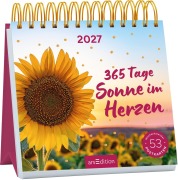 Cover-Bild zum Titel 'Postkartenkalender Sonne im Herzen 2027' von ''