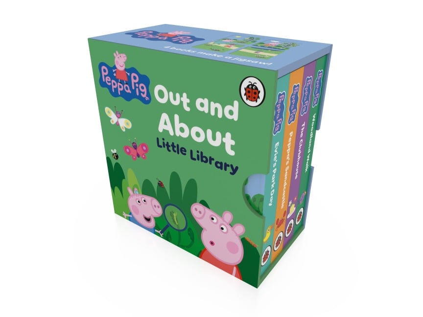 Peppa Pig: Out and About Little Library - Pig Peppa