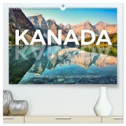 Cover-Bild zum Titel 'Kanada - Eine Reise durch ein spektakuläres Land. (hochwertiger Premium Wandkalender 2026 DIN A2 quer), Kunstdruck in Hochglanz' von 'M. Scott'