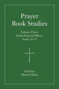Cover-Bild zum Titel 'Prayer Book Studies Volume Three' von ''