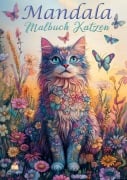 Cover-Bild zum Titel 'Mandala Malbuch Katzen für Kinder ab 8 Jahren, Teenager und Erwachsene mit 50 schönen Ausmalmotiven' von 'Josef Mickey Müller'