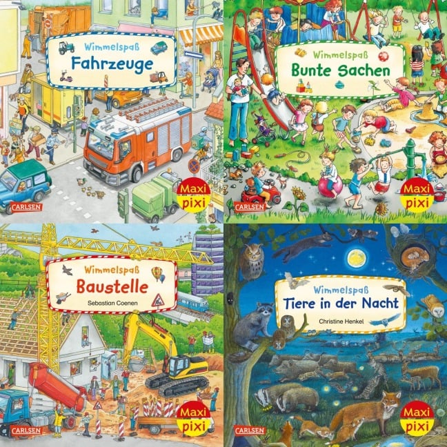 Maxi-Pixi-Box 105: Wimmelbilder 8 (4x5 Exemplare) - 