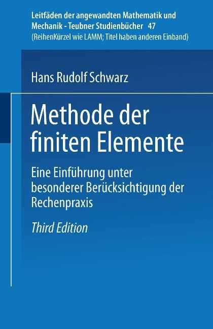 Methode der finiten Elemente - Hans-Rudolf Schwarz
