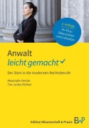 Cover-Bild zum Titel 'Anwalt - leicht gemacht' von 'Tim-Julien Richter, Alexander Deicke'