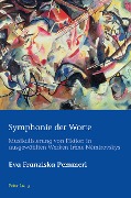 Cover-Bild zum Titel 'Symphonie der Worte' von 'Eva Franziska Pemmerl'
