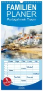 Familienplaner 2026 - Portugal mein Traum mit 5 Spalten (Wandkalender, 21 x 45 cm) CALVENDO - Peter Roder