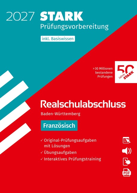 STARK Französisch - Realschulabschluss 2027 BW - Prüfungsvorbereitung - 