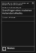 Cover-Bild zum Titel 'Grundfragen eines modernen Verbandsstrafrechts' von ''