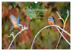 Cover-Bild zum Titel 'Naturfreunde, jeden Monat ein neues Tier kennen lernen. (Wandkalender 2026 DIN A3 quer), CALVENDO Monatskalender' von 'Rufotos Rufotos'