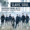 Cover-Bild zum Titel 'Slavic Soul-Werke für Streichoktett' von 'Oberton String Octet'