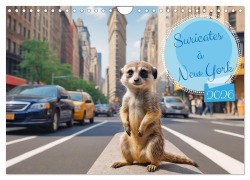 Cover-Bild zum Titel 'Suricates à New York (Calendrier mural 2026 DIN A4 vertical), CALVENDO calendrier mensuel' von 'Stanley Hinz'