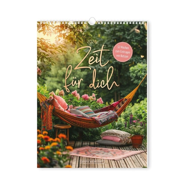 Wochenkalender klein 2026 Zeit für dich - 