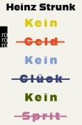 Cover-Bild zum Titel 'Kein Geld Kein Glück Kein Sprit' von 'Heinz Strunk'
