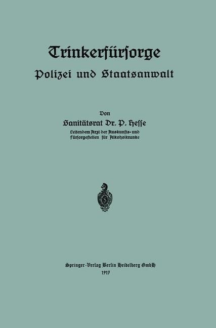 Trinkerfürsorge - D. Hesse