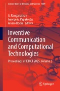Cover-Bild zum Titel 'Inventive Communication and Computational Technologies' von ''