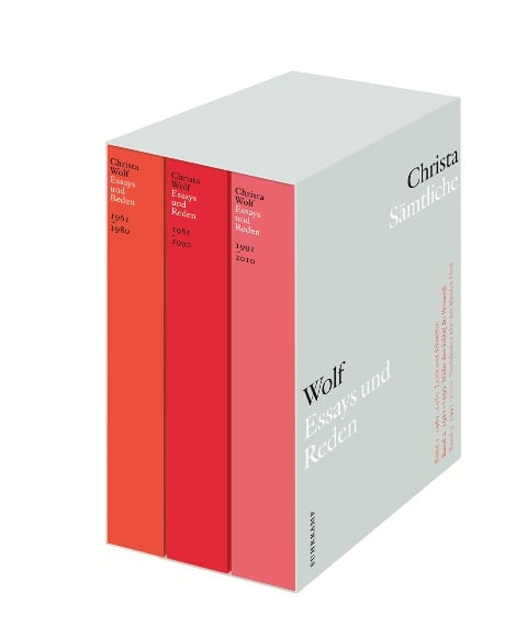 Sämtliche Essays und Reden - Christa Wolf