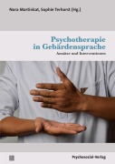 Cover-Bild zum Titel 'Psychotherapie in Gebärdensprache' von ''