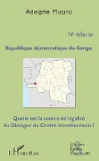 Cover-Bild zum Titel 'République démocratique du Congo 14e tribune' von 'Muzito'