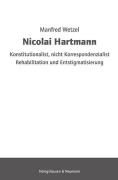 Cover-Bild zum Titel 'Nicolai Hartmann' von 'Manfred Wetzel'