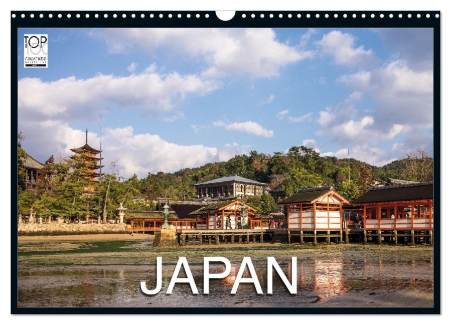 Japan (Wandkalender 2026 DIN A3 quer), CALVENDO Monatskalender - Peter Eberhardt
