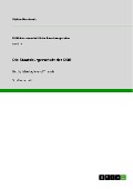 Cover-Bild zum Titel 'Die Staatsbürgerschaft der DDR' von 'Stefan Borchardt'