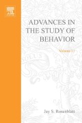 Cover-Bild zum Titel 'Advances in the Study of Behavior' von ''