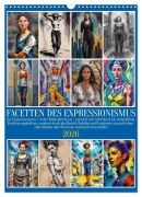Cover-Bild zum Titel 'Facetten des Expressionismus (Wandkalender 2026 DIN A3 hoch), CALVENDO Monatskalender' von 'Werner Braun'