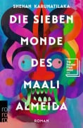 Cover-Bild zum Titel 'Die sieben Monde des Maali Almeida' von 'Shehan Karunatilaka'