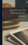 Cover-Bild zum Titel 'Querelles De Philosophes: Voltaire Et J.-J. Rousseau' von 'Gaston Maugras'