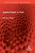 Cover-Bild zum Titel 'Applied Depth of Field' von 'Alfred A. Blaker'