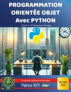 Cover-Bild zum Titel 'Programmation Orientée Objet Avec Python' von 'Patrice Rey'