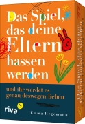 Cover-Bild zum Titel 'Das Spiel, das deine Eltern hassen werden (und ihr werdet es genau deswegen lieben)' von 'Emma Hegemann'