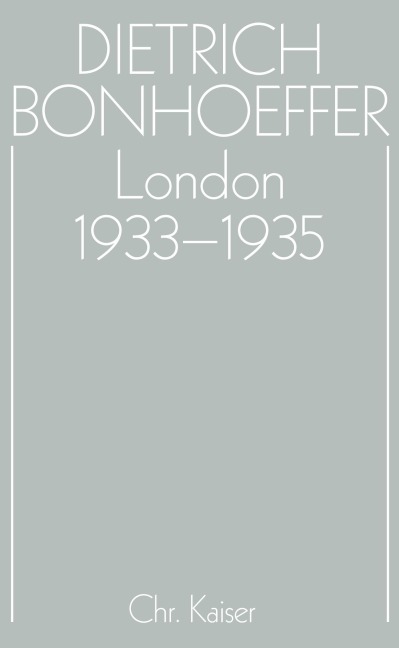 London 1933-1935 - 