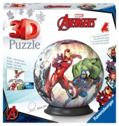 Cover-Bild zum Titel 'Ravensburger 3D Puzzle 11496 - Puzzle-Ball Avengers - 72 Teile - Puzzle-Ball für Superhelden und Marvel-Fans ab 6 Jahren' von ''