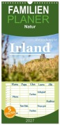 Cover-Bild zum Titel 'Familienplaner 2027 - Naturschauspiel Irland mit 5 Spalten (Wandkalender, 21 x 45 cm) CALVENDO' von 'Benjamin Lederer'
