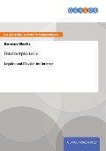 Cover-Bild zum Titel 'Internetpiraterie' von 'Kerstin Werth'